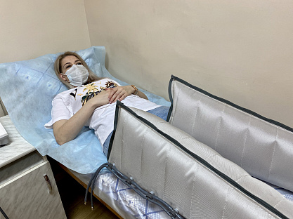 «Ессентукский военный санаторий», г. Ессентуки. Прессотерапия